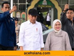 Presiden Jokowi Terbang ke Aceh, Resmikan Infrastruktur dan Buka PON 2024
