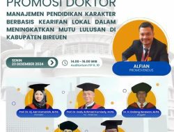 Model Hadih Maja Antarkan Alfian Raih Gelar Doktor di UPI Bandung