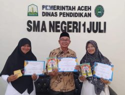 Kacabdin Bireuen Berkolaborasi dengan Guru dan Siswa dalam Antologi Cerpen “Belenggu Asa”