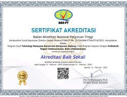 Program Studi TRKBG Politeknik Negeri Lhokseumawe Raih Akreditasi “Baik Sekali” dari BAN-PT