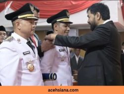 Muzakir Manaf Tekankan Kepemimpinan Adil dan Merata kepada Bupati Aceh Jaya