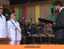 Gubernur Aceh Titipkan Amanah Pelestarian Hutan kepada Bupati-Wabup Aceh Tenggara