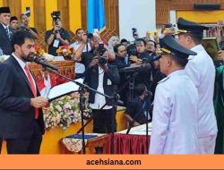 Dilantik sebagai Bupati Aceh Selatan, Mirwan Tegaskan Tekad Membangun Daerah