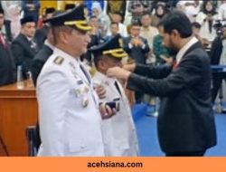 Gubernur Aceh Lantik Bupati dan Wakil Bupati Aceh Tamiang, Tekankan Profesionalisme ASN