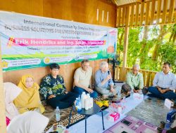 Inholand University Belanda dan USK Gelar Pengabdian Internasional Bersama di Aceh Besar
