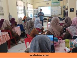 Puluhan Guru SMPN 7 Lhokseumawe Ikuti Pelatihan Evaluasi Digital Berbasis iSpring
