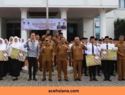 235 CPNS Terima SK, Wali Kota Lhokseumawe Tekankan Profesionalisme dan Nilai Islam