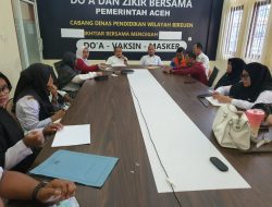 Kacabdin Bireuen Kumpulkan Ketua MGMP, Bahas Masa Depan Pendidikan dan Strategi Sukses UTBK