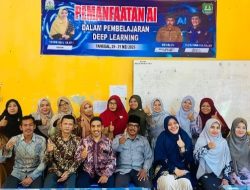 Guru SMAN 1 Nisam Antara Dilatih Pemanfaatan IA dalam Pembelajaran Deep Learning