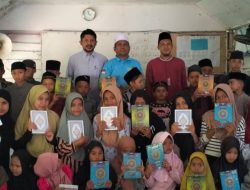BKPRMI Aceh Jaya Kembali Salurkan Mushaf Al-Qur’an Wakaf ke TPQ di Panga