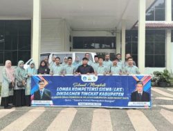 Cabdisdik Abdya Lepas Duta LKS Tingkat Provinsi ke Meulaboh