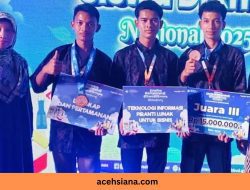 Tiga Siswa SMK Aceh Tamiang Ukir Prestasi di Ajang LKS Nasional