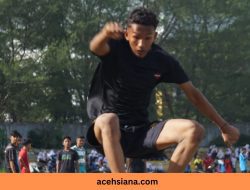 SMPN 9 Lhokseumawe Raih Emas O2SN Atletik Putra