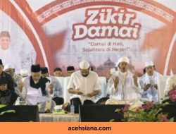 20 Tahun Damai Aceh, Pemerintah Gelar Zikir di Masjid Raya