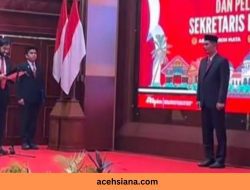 Muzakir Manaf Lantik M Nasir Sebagai Sekda Aceh