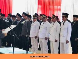 Bupati Aceh Selatan Lantik 41 Pejabat, Tegaskan Tidak Ada Jual Beli Jabatan
