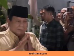 Presiden Prabowo Takziah ke Rumah Duka Driver Ojol Korban Rantis Brimob