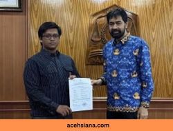 Mualem Lepas 14 Mahasiswa Aceh ke Luar Negeri