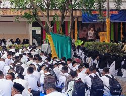 AKBP M. Yusuf Sampaikan Penyuluhan di SMKN 1 Bireuen, Ingatkan Pelajar Bijak Bermedsos dan Jauhi Narkoba